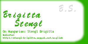 brigitta stengl business card